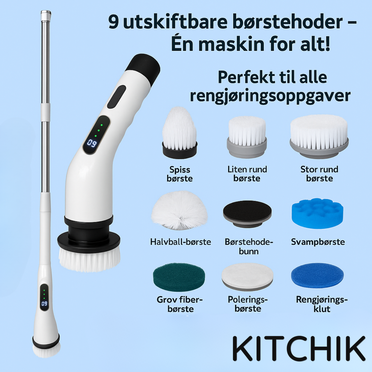 Kitchik PowerScrub Pro