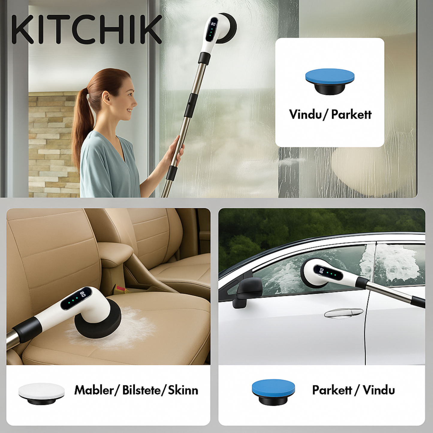 Kitchik PowerScrub Pro