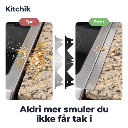 GapSeal — rustfrie lister som tetter komfyrsprekken