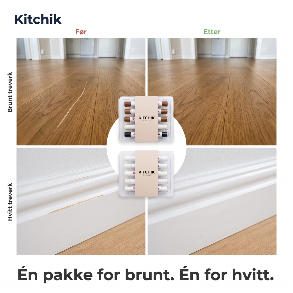 FixStik-pakken – Gjør hjemmet som nytt