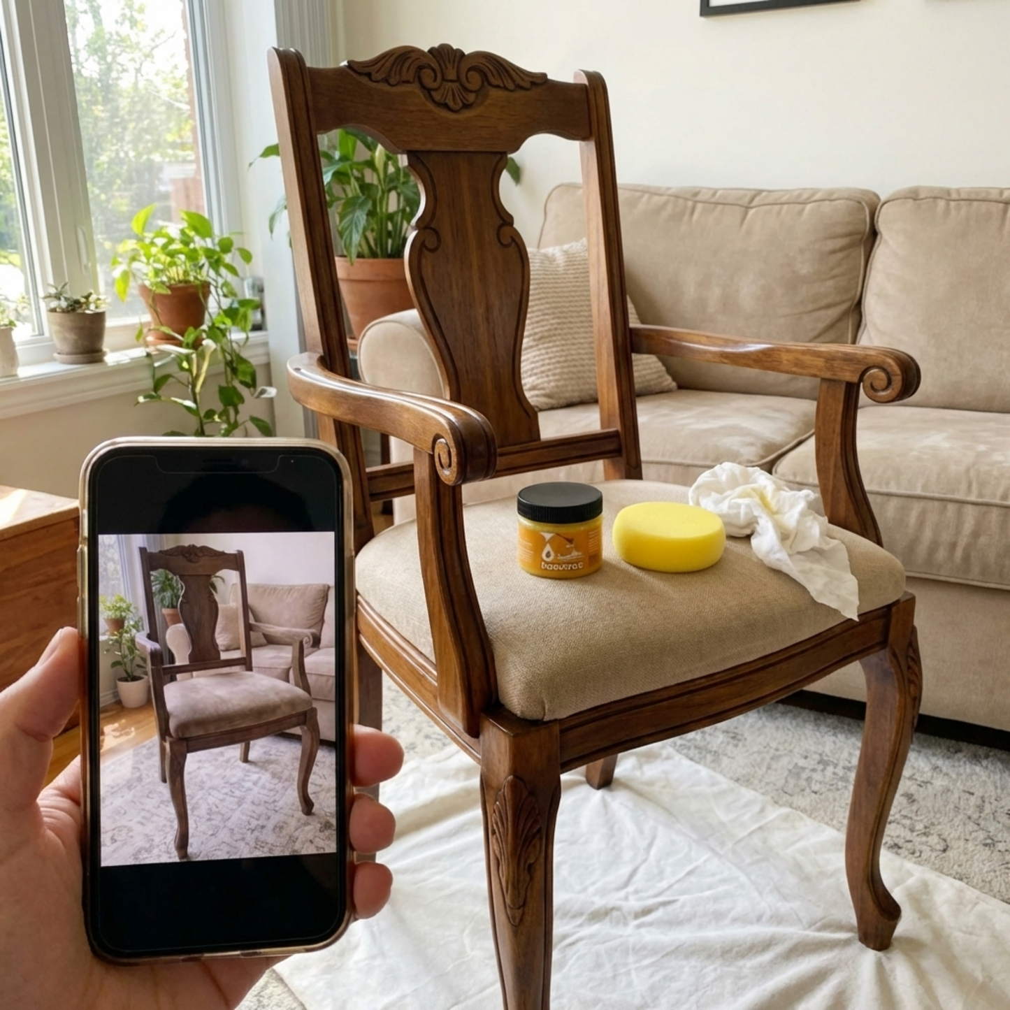 BeeswaxGlow - Forny treet uten renovering