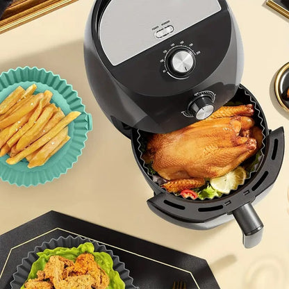 Kitchik EcoAir Silikonformer 2 stk - Glem airfryer-sølet!