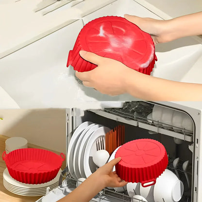 Kitchik EcoAir Silikonformer 2 stk - Glem airfryer-sølet!