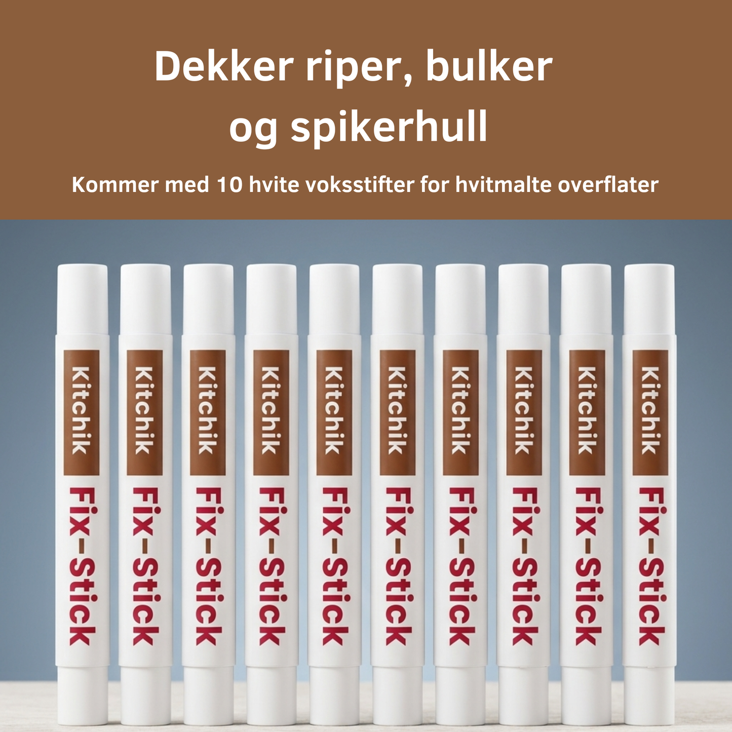 FixStik White – wood repair wax pens