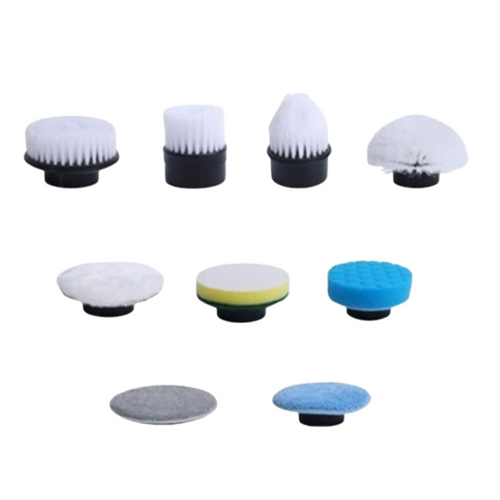 Kitchik PowerScrub Børstesett – 9 deler